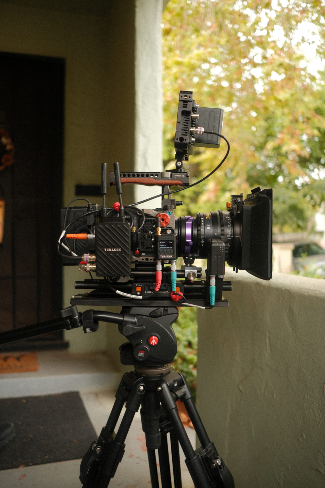 Komodo camera build with ARRI Ultra Primes