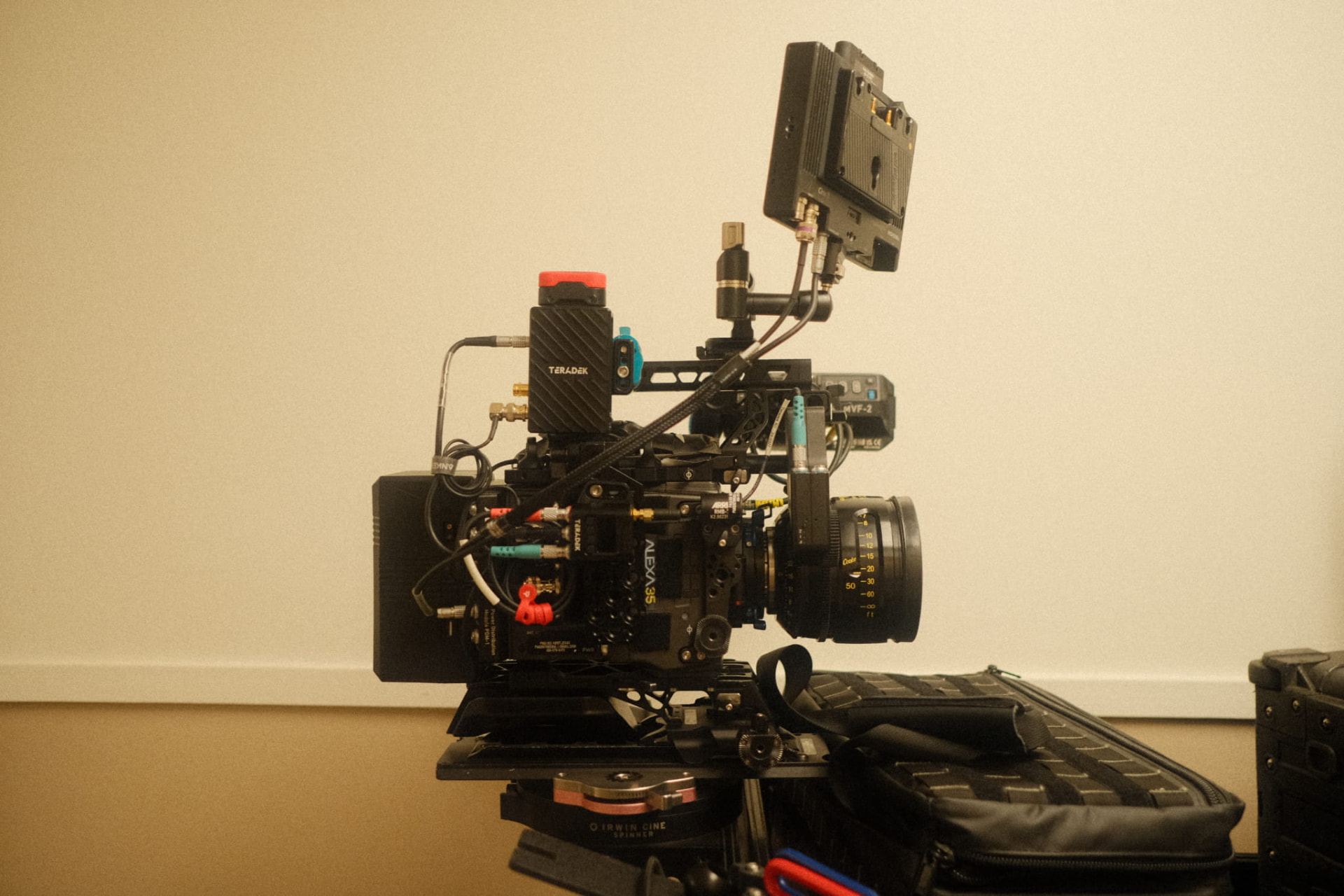 Alexa 35 camera build with Cooke Panchro Classic Primes